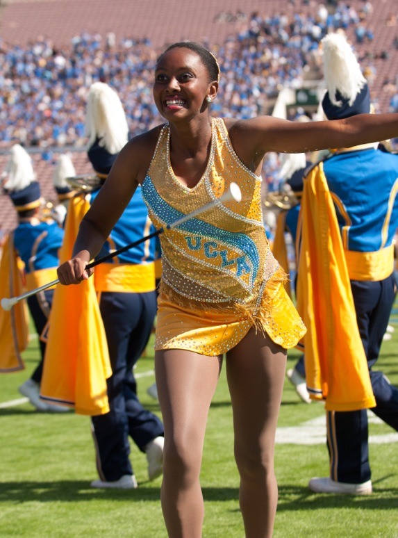 Feature Twirler, ReJoyce Green, Pregame, October 13, 2012