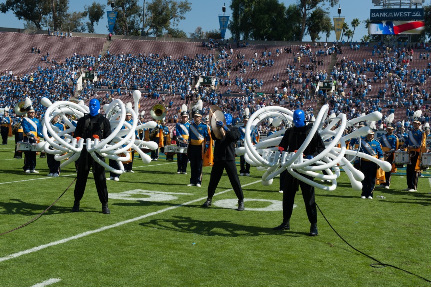 Band with Blue Man Group, Pregame, October 13, 2012