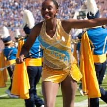 Feature Twirler, ReJoyce Green, Pregame, October 13, 2012