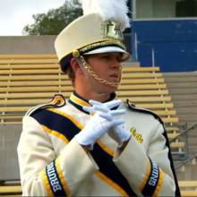 Drum Major Charlie Hall