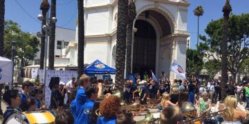 Special Olympics Rally, Westwood, July 24, 2015