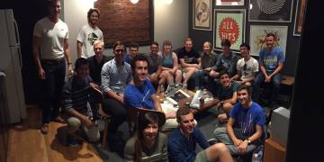 Recording Session for "Imaginary Mary" October 24, 2016