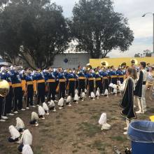 Chancellor's Tent before the game