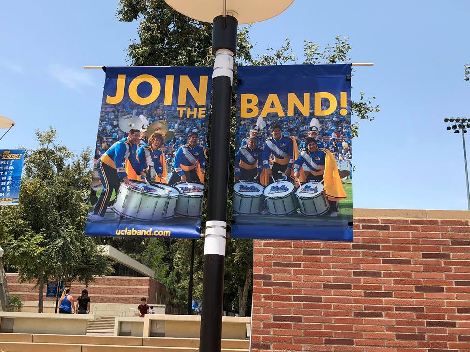 Bass Drum Section Banner