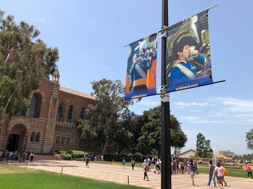 Triumpet and Sousaphone Banners