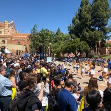 Rally in Wilson Plaza