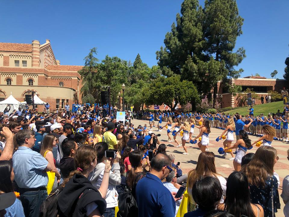 Rally in Wilson Plaza