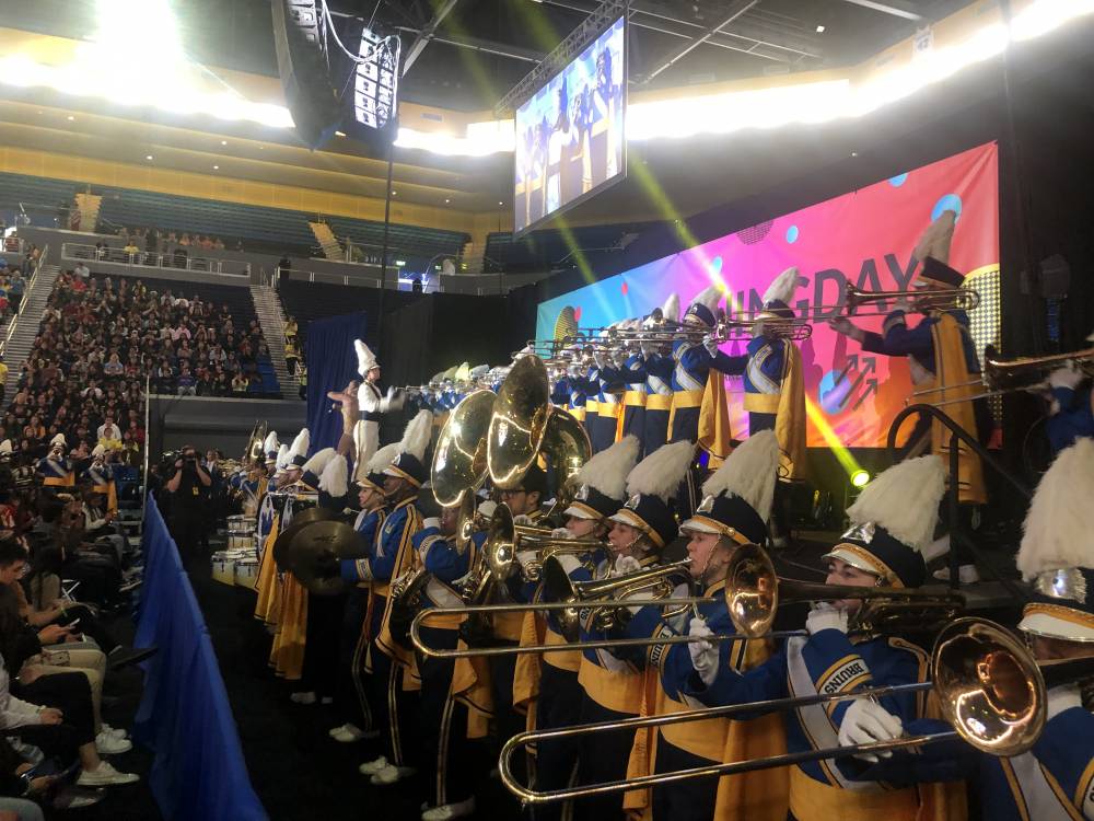 College Signing Day in Pauley Pavilion