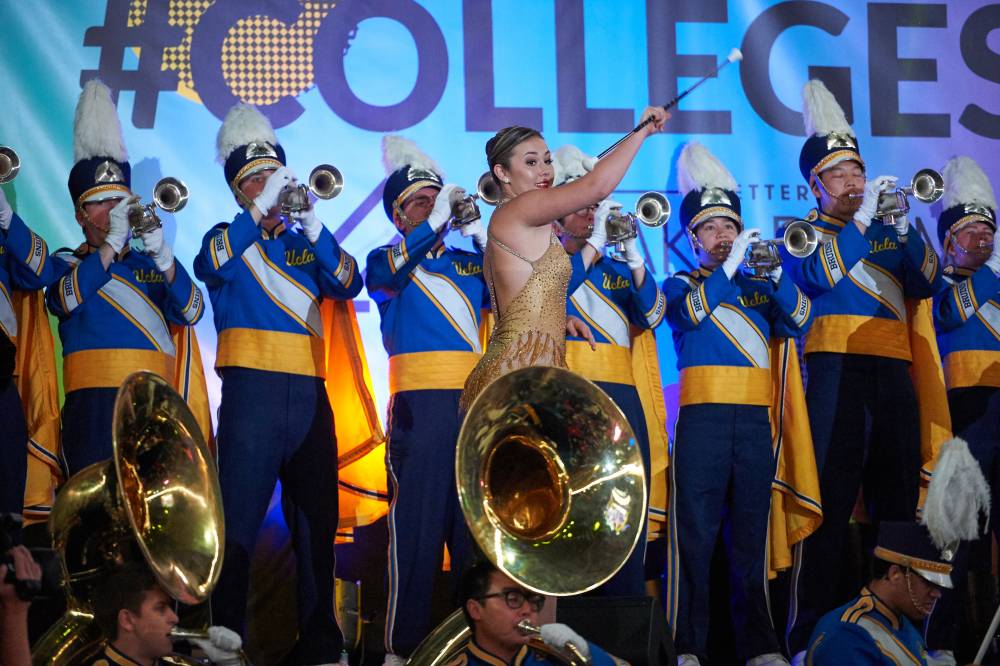 College Signing Day in Pauley Pavilion