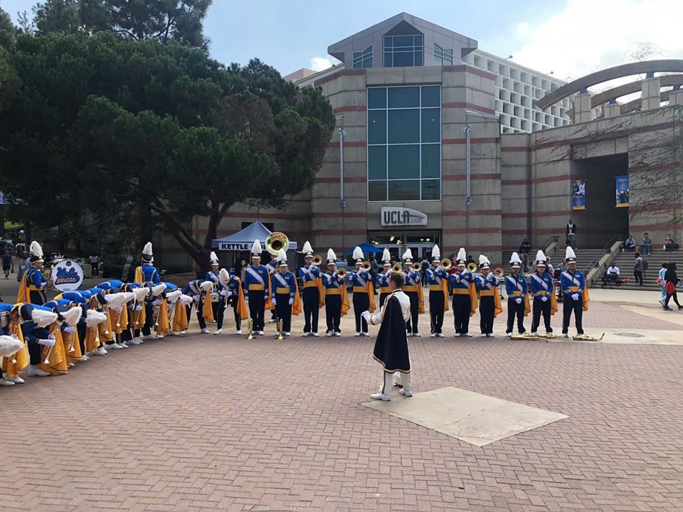 "Movin' On Up" in Bruin Plaza