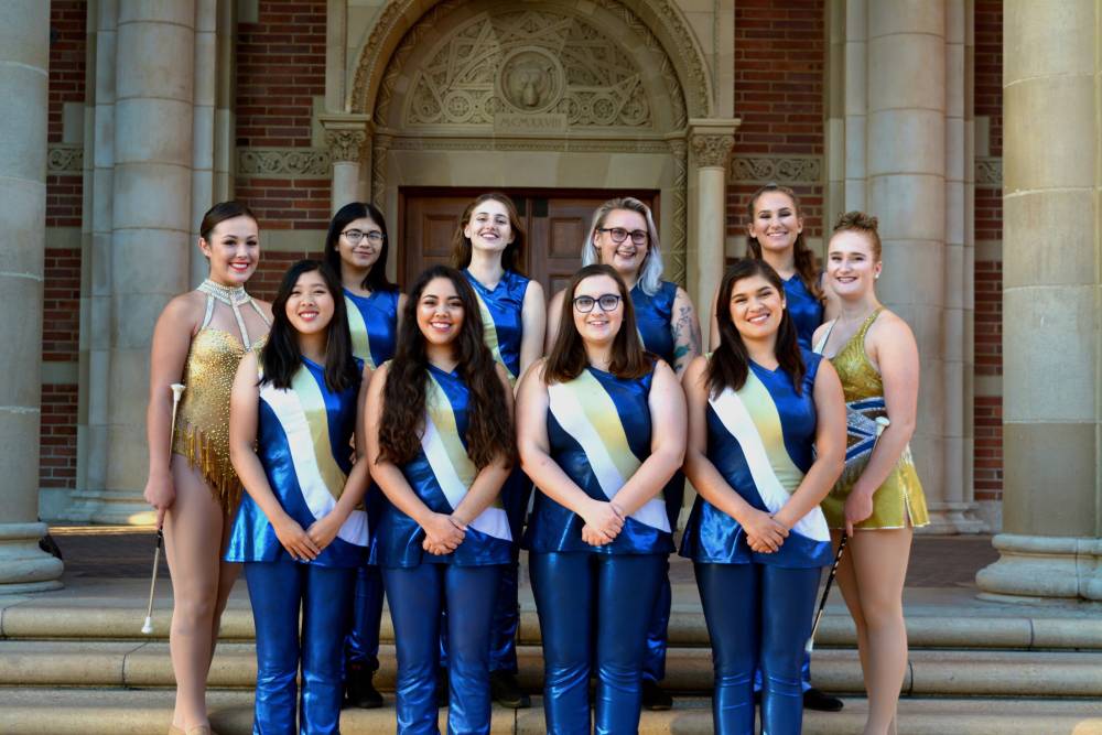 Color Guard and Feature Twirlers