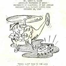 1948 1216 Band Banquet Cartoonx
