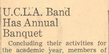 1949 Band Banquet