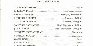 1962 Band Banquet