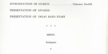 1962 Band Banquet