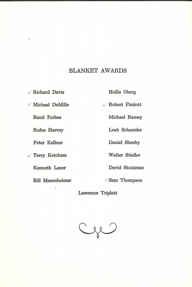 1969 Band Banquet 7