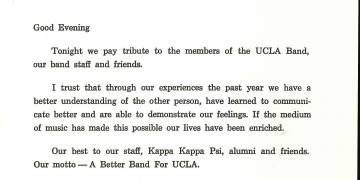 1969 Band Banquet