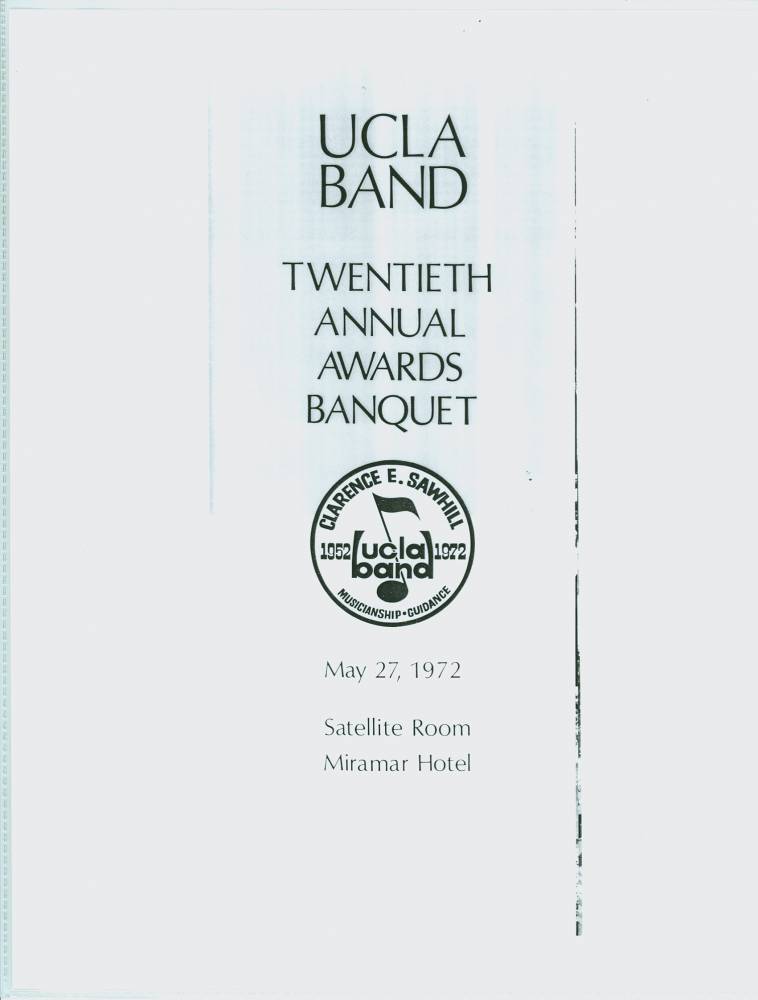 1972 527 Program Awards Banquet 1