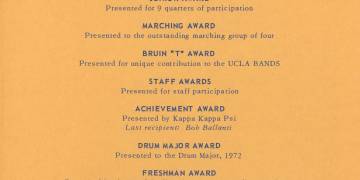 1973 Band Banquet