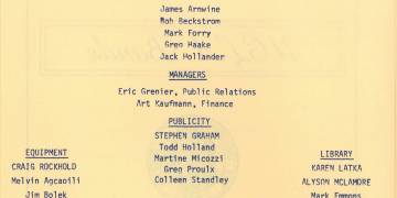 1980s Band Banquets