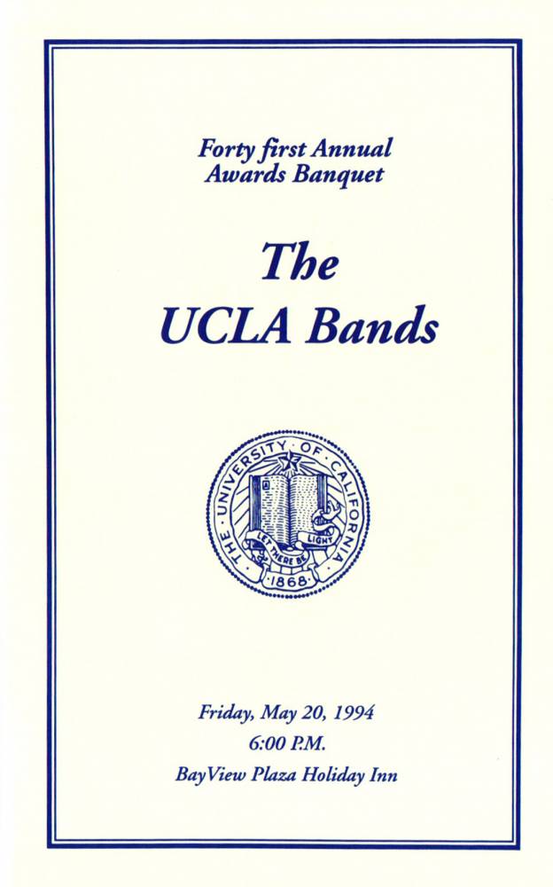 1993-1994 Band Banquet 3b FRONT