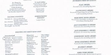 1995 Band Banquet