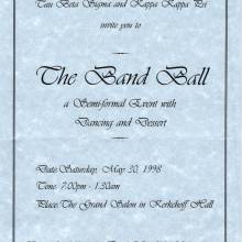 1998 05 30 - Band Ball Announcement