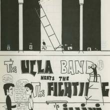 UCLA vs. Illinois cartoon, October 25, 1961