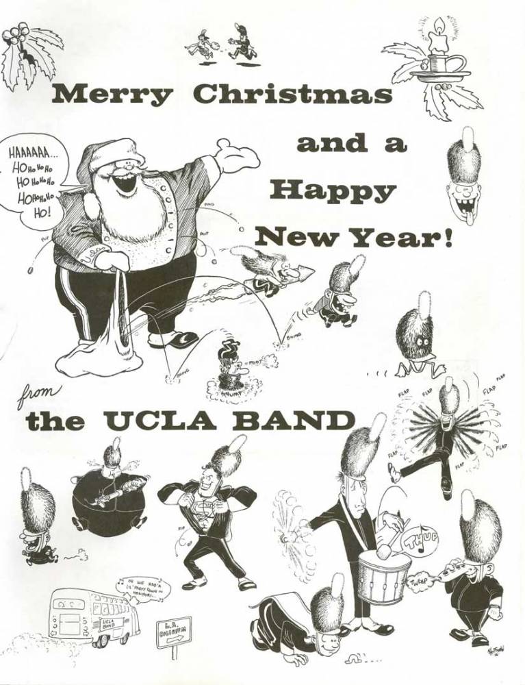 Holiday cartoon, 1966