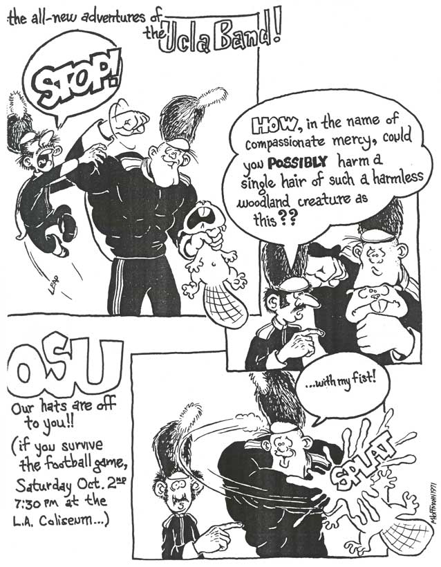 Oregon State cartoon, October 2, 1971