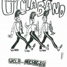 Michigan cartoon - Women join Band, September 23, 1972
