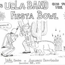 Fiesta Bowl cartoon, December 25, 1978