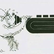 Trumpet cartoon, 1981