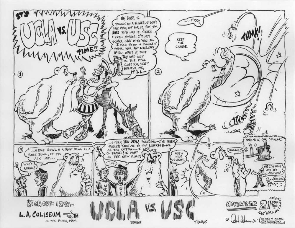 USC cartoon, November 21, 1981