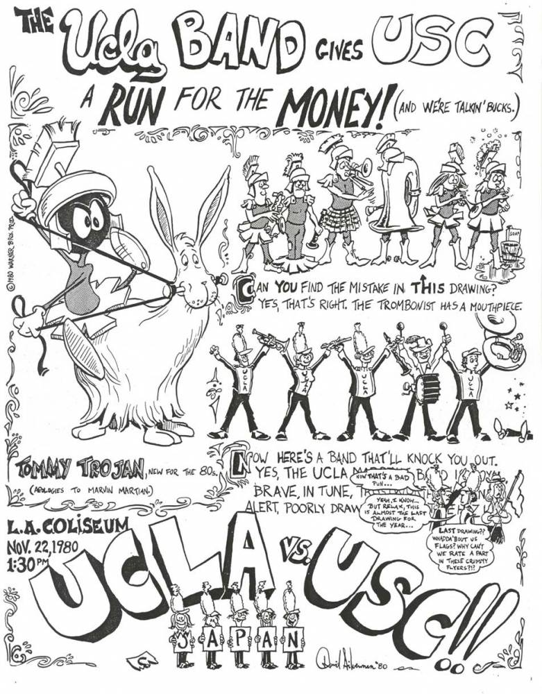 USC cartoon, November 22, 1980