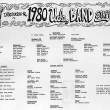 1980 Band Staff cartoon