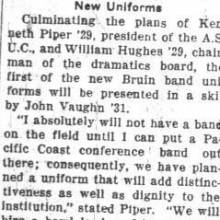 John Vaughn featured in skit at Pomona rally, September 28, 1928
