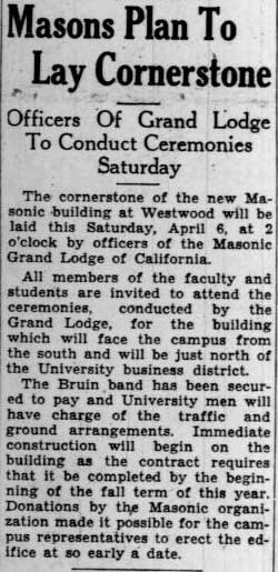 Band practices for Masonic gig, April 3, 1929