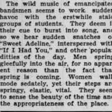 Band vignette, March 19, 1929