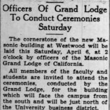 Band practices for Masonic gig, April 3, 1929