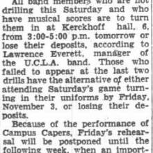 Band members threatened with deposit losses, October 26, 1933