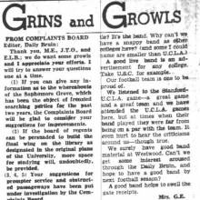 "Music Hath Charms" / "Join the Band" letters, November 13, 1935