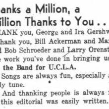 Thanks to the Gershwins, September 24, 1936