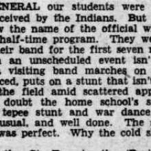 Complaint - Band reception at Stanford, September 12, 1937