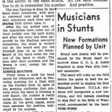 Secrets of Band routines revealed, October 13, 1939