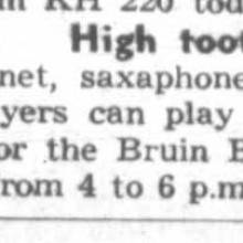 "Apply to play in Rose Bowl," December 10, 1946