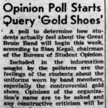 Opinion poll starts, March 5, 1951
