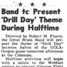 "Drill Day" show, October 19, 1951