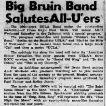 Band at All-U Weekend, performs show featuring music from 1900's, October 31, 1961