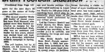 Daily Bruin Articles (1917-2000's)